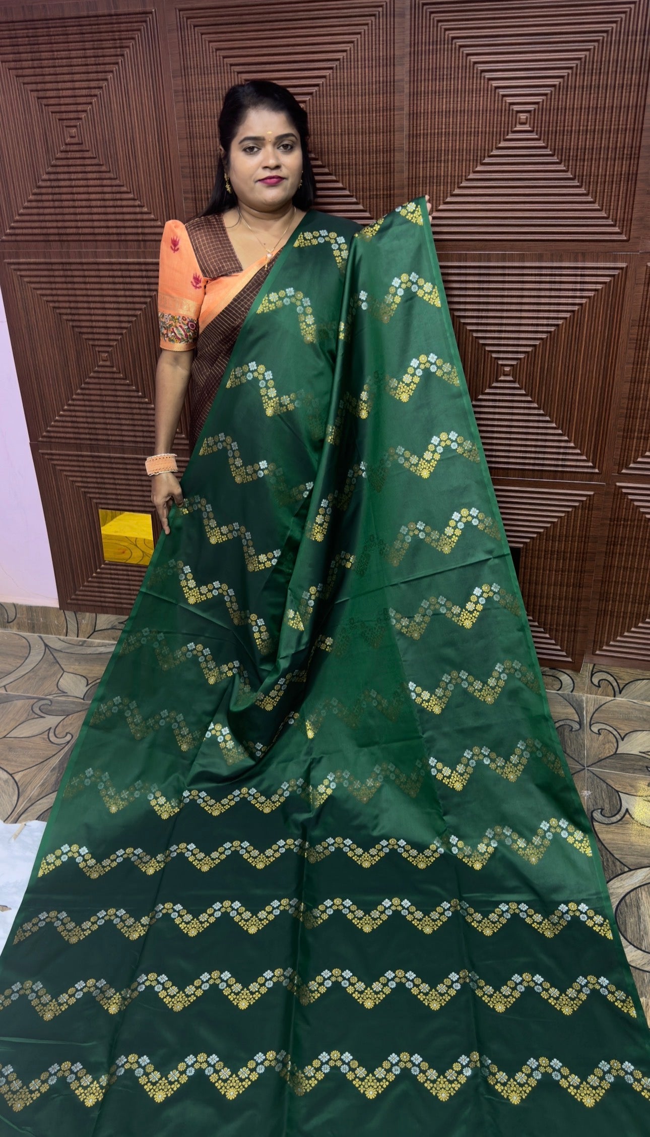 KANCHI SOFT SILK SAREE (dr/gr)