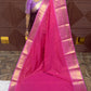 KATTAN SILK SAREE (pink)