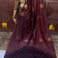 KANCHI SOFT SILK SAREE  (Kolam)