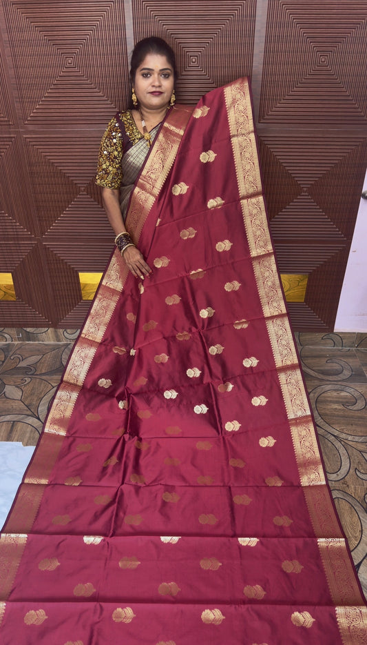 BANARASI SOFT SILK SAREE (new)