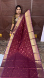 BANARASI SOFT SILK SAREE (Kp)