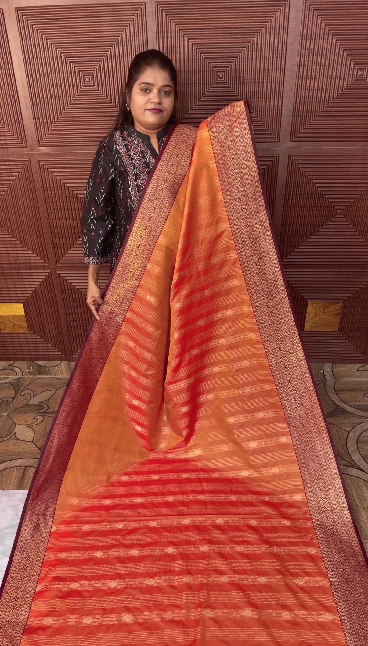 KANCHI SOFT SILK SAREE (pink)