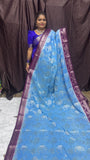 Warm silk saree