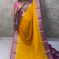 Warm Silk Saree with Contrast Blouse