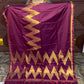 KANCHI SOFT SILK SAREE ( TE-DARK PURPLE)