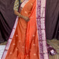 Warm silk saree