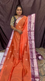 Warm silk saree