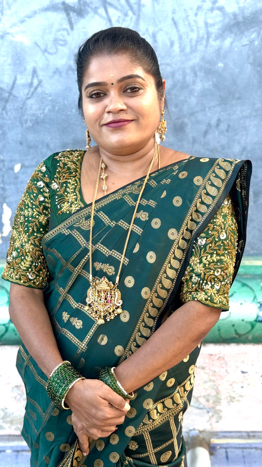 KATTAN SILK SAREE (check)