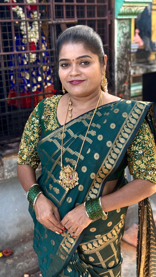 KATTAN SILK SAREE (check)