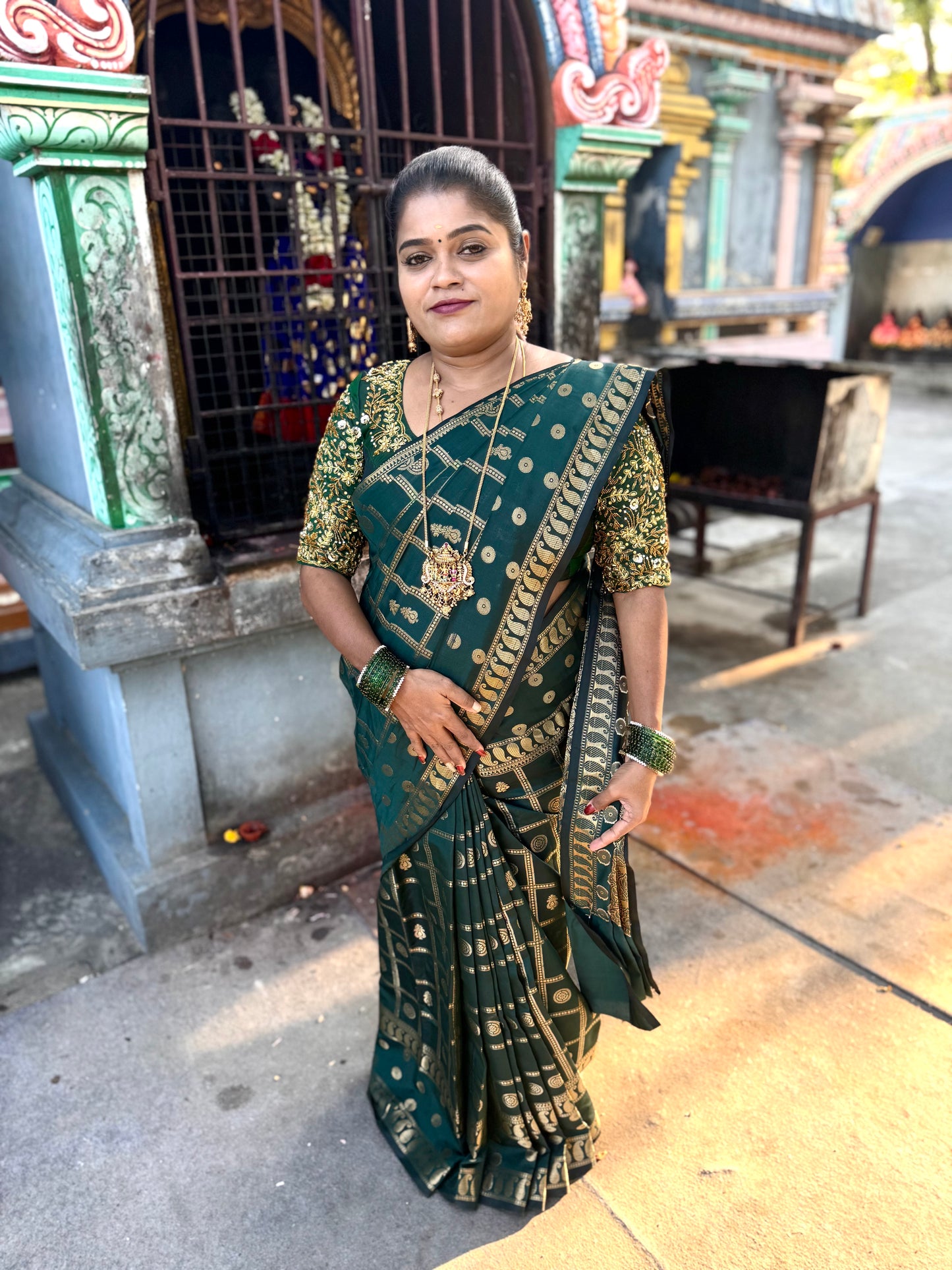KATTAN SILK SAREE (check)