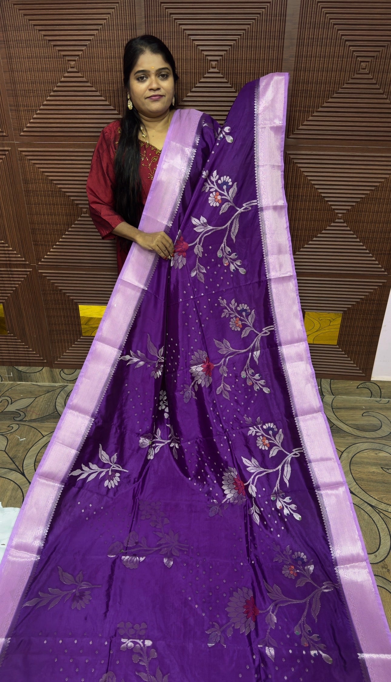WARM SILK SAREE ( DV)