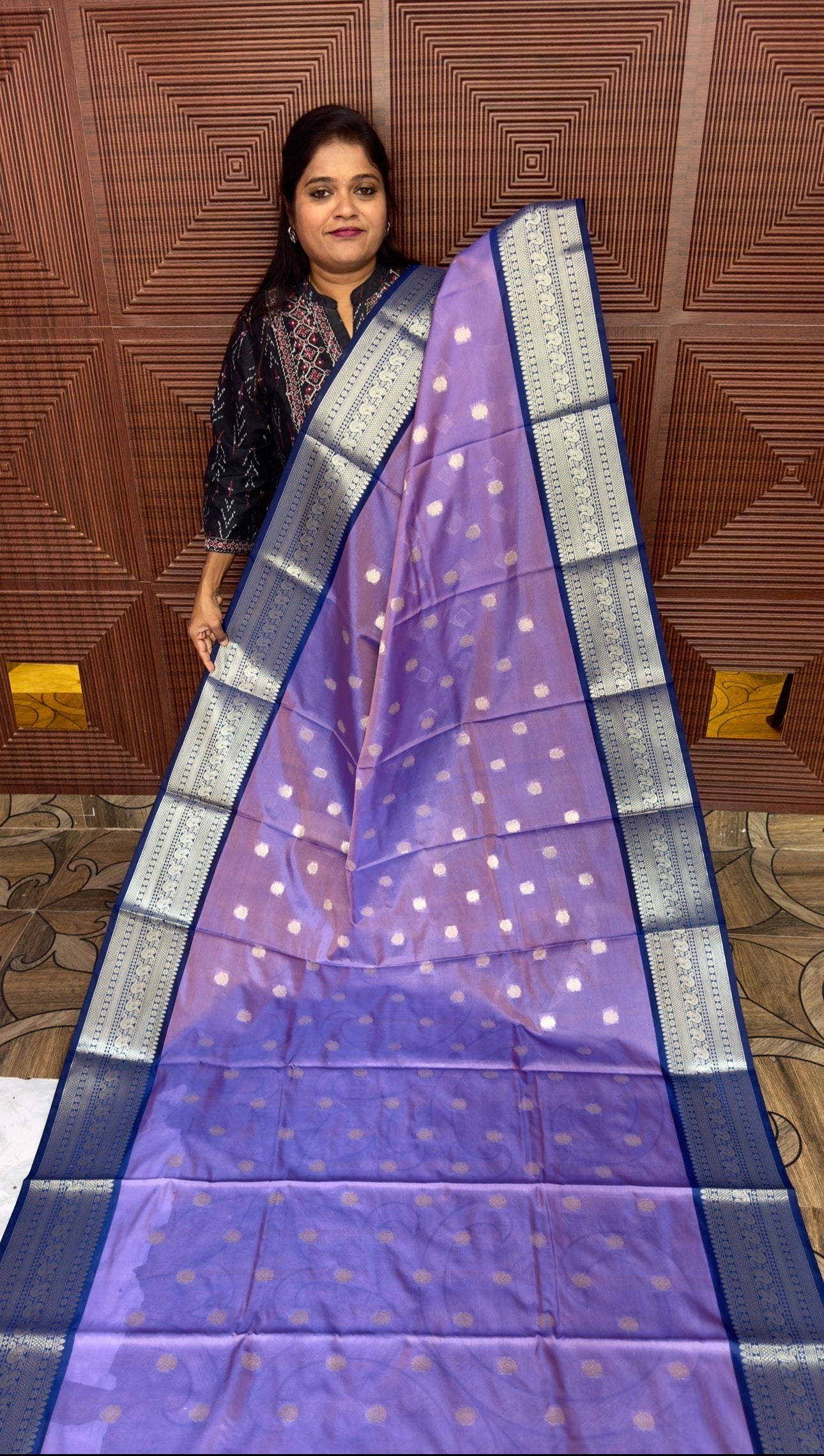 BANARASI SOFT SILK SAREE ( dd)