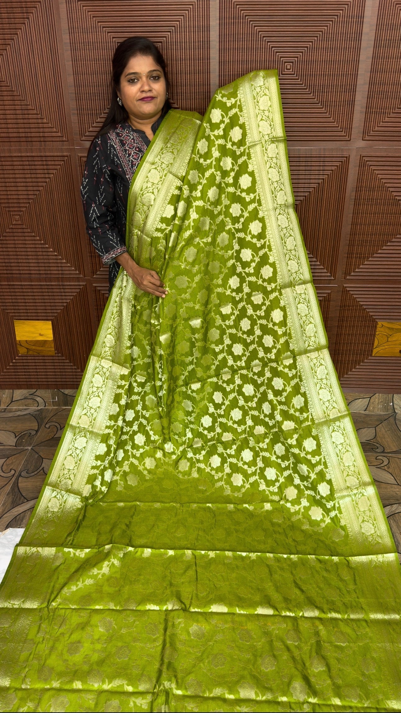 WARM SILK SAREE ( GRN)