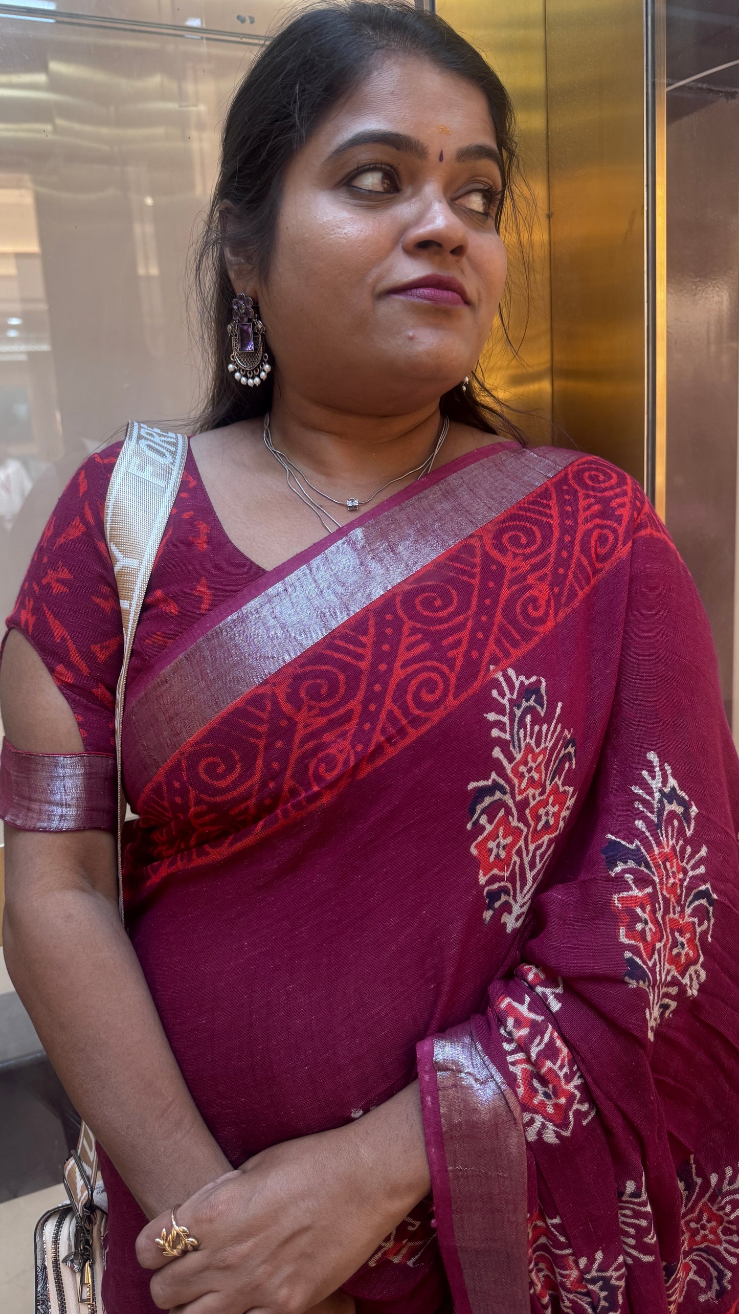 Mul Mul Cotton saree