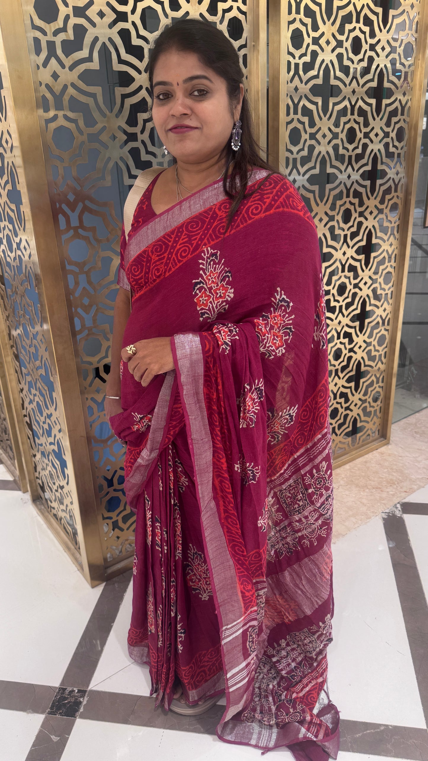 Mul Mul Cotton saree