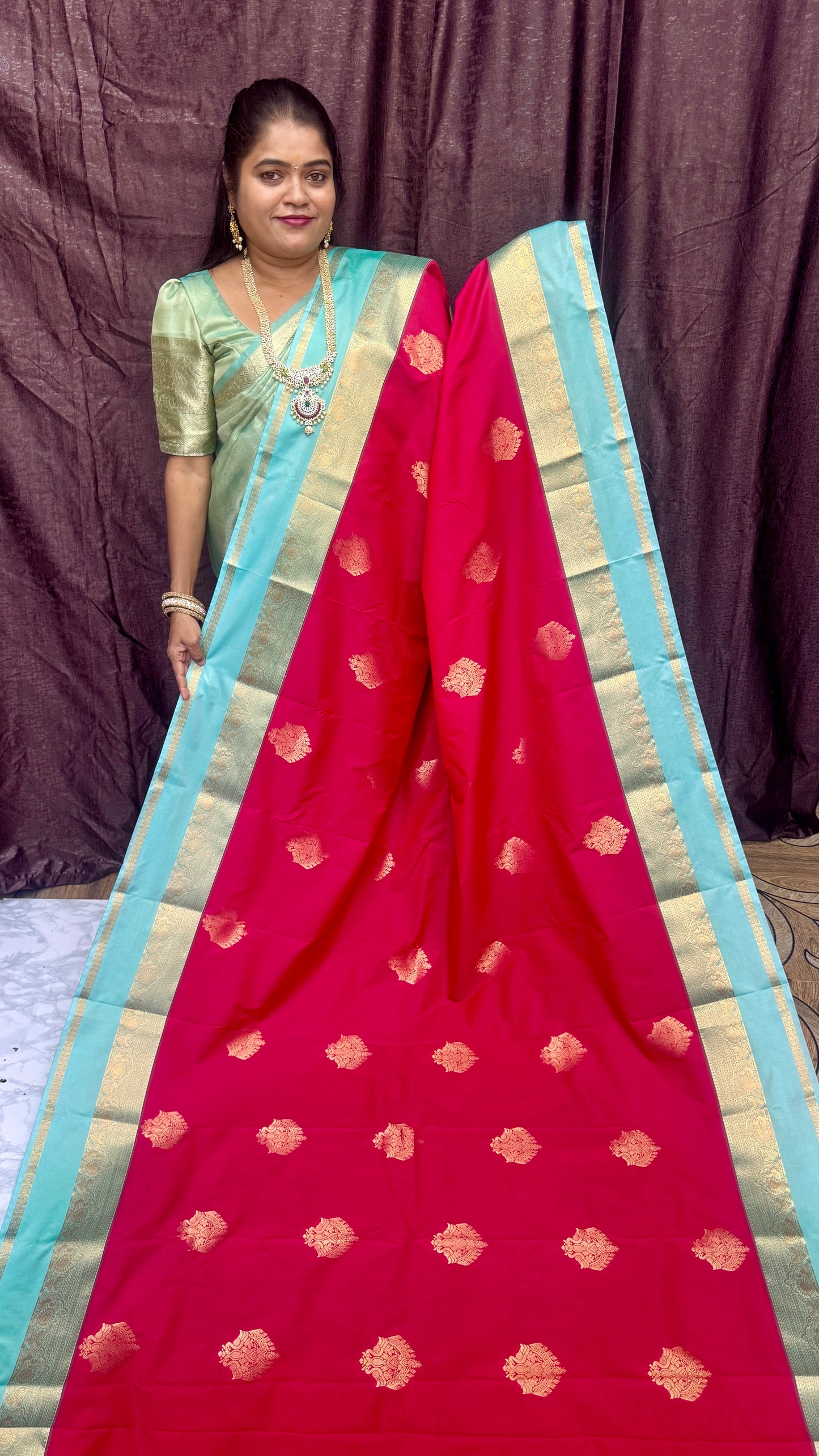 Premium Kanchi Silk Saree / 1 Week Dispatch