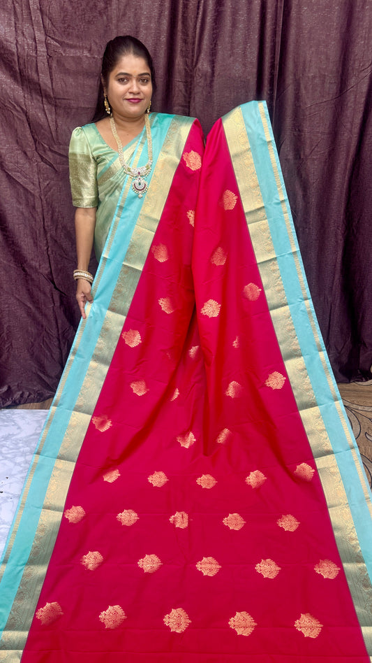 Premium Kanchi Silk Saree / 1 Week Dispatch