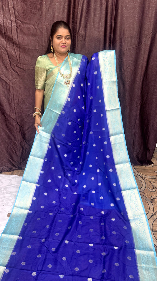 Warm silk saree