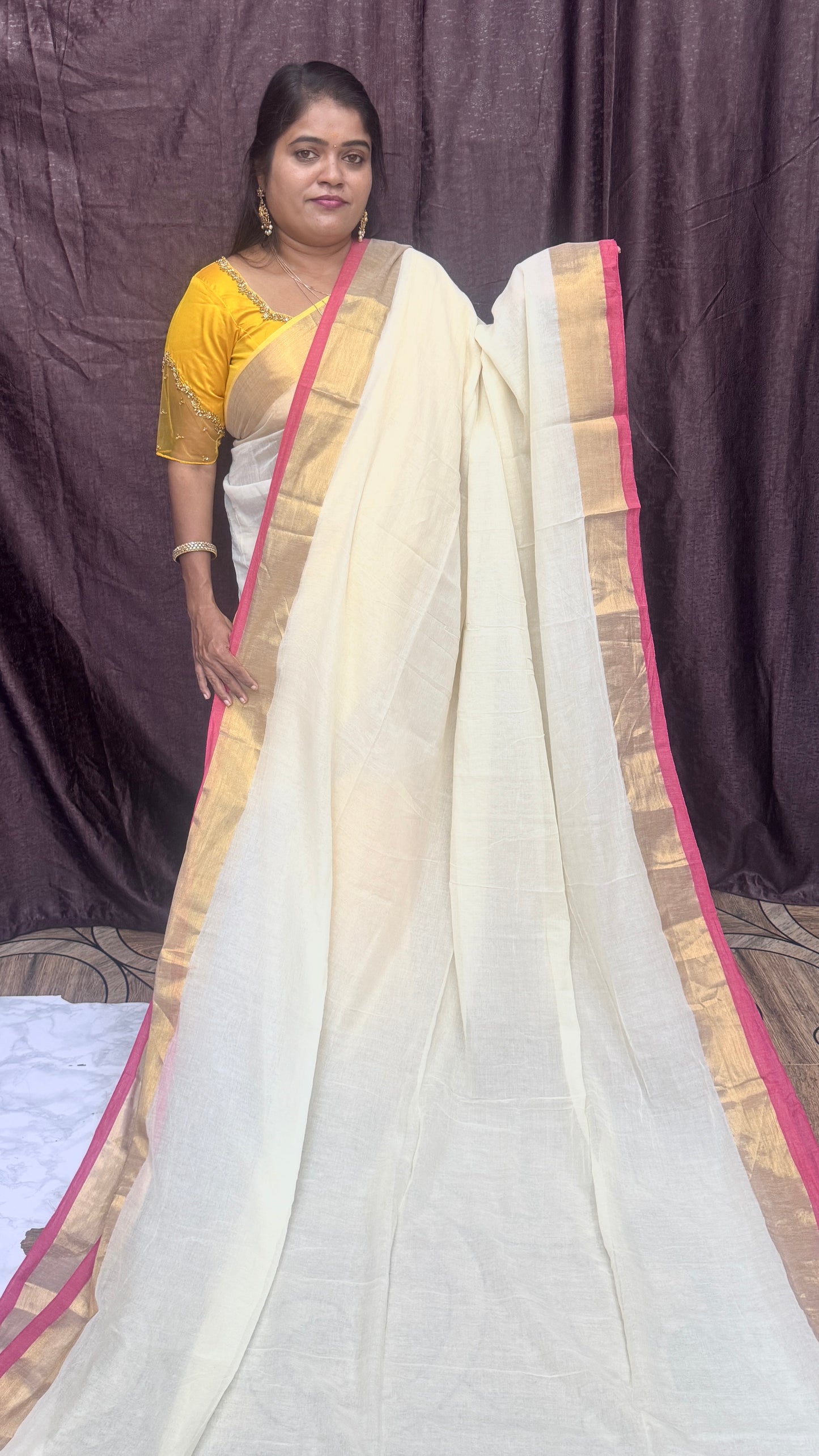 Mul Mul Cotton Saree