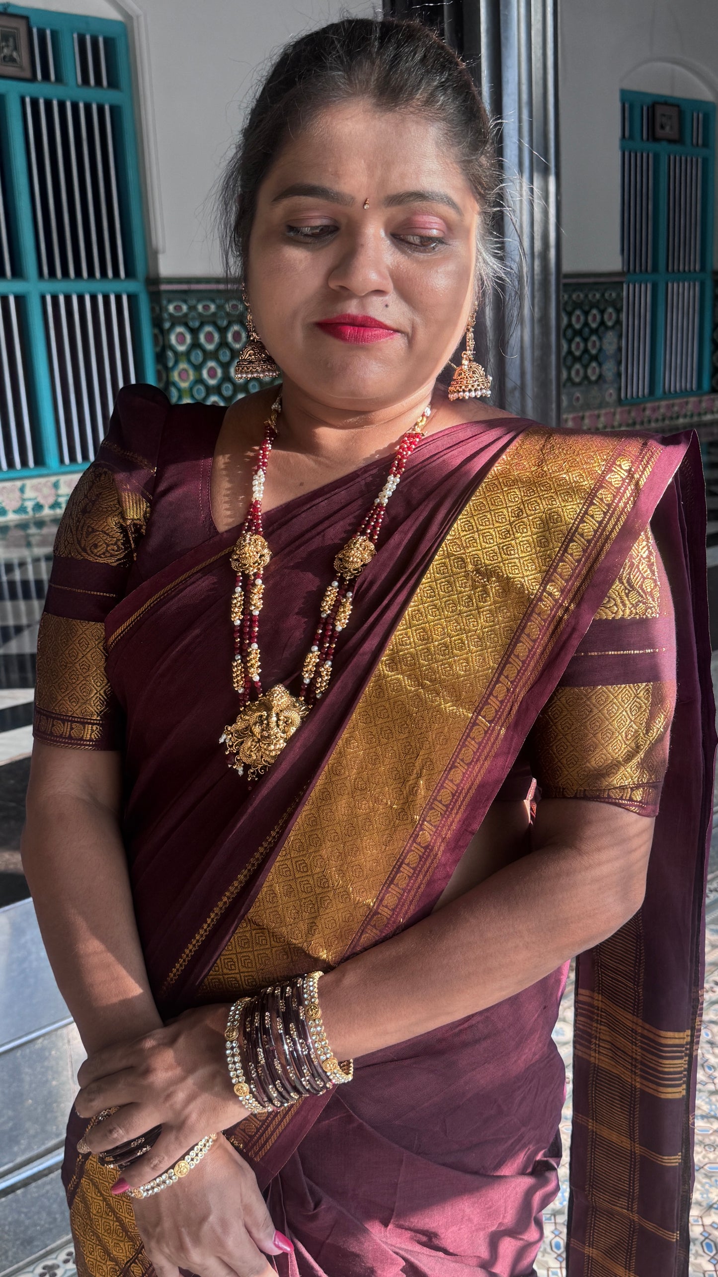 Chettinadu Cotton Saree (Simple & Elegant)