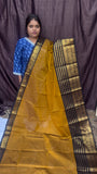 KANCHI CHETTINADU COTTON SAREE (Mustard)