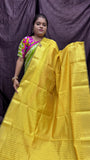 Banarasi Soft silk ( yellow)