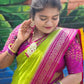 WARM SILK SAREE VAIRA OOSI PATTERN