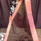 KATTAN SILK SAREE ( Brown )