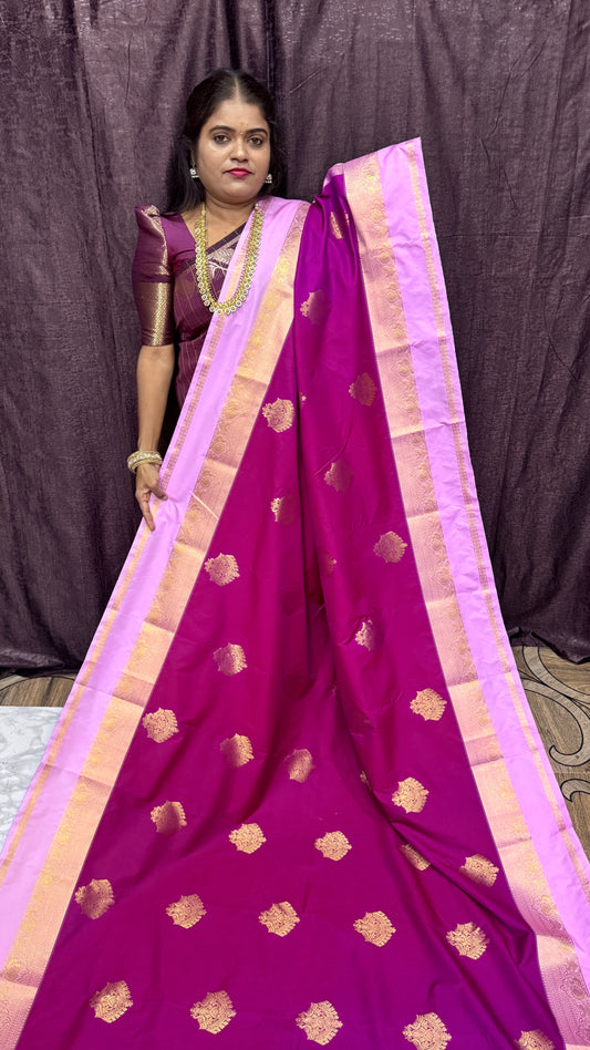 kANCHI SILK SAREE (Munsell )