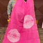 LINEN COTTON SAREE (P)
