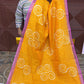 LINEN COTTON SAREE (y)