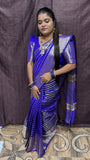 KATTAN SILK SAREE ( Electric Blue )