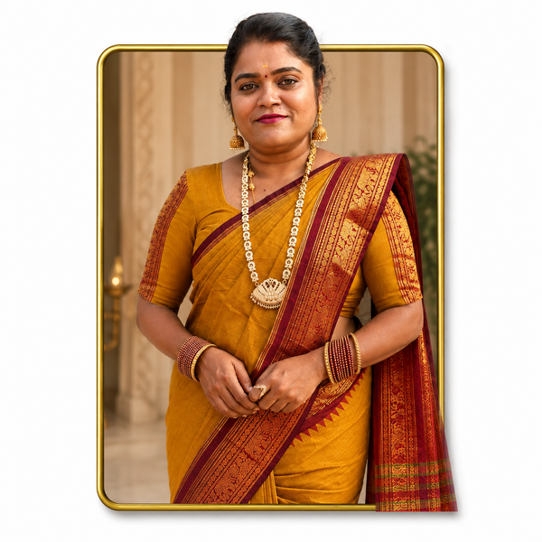 KANCHI CHETTINAD COTTON SAREE