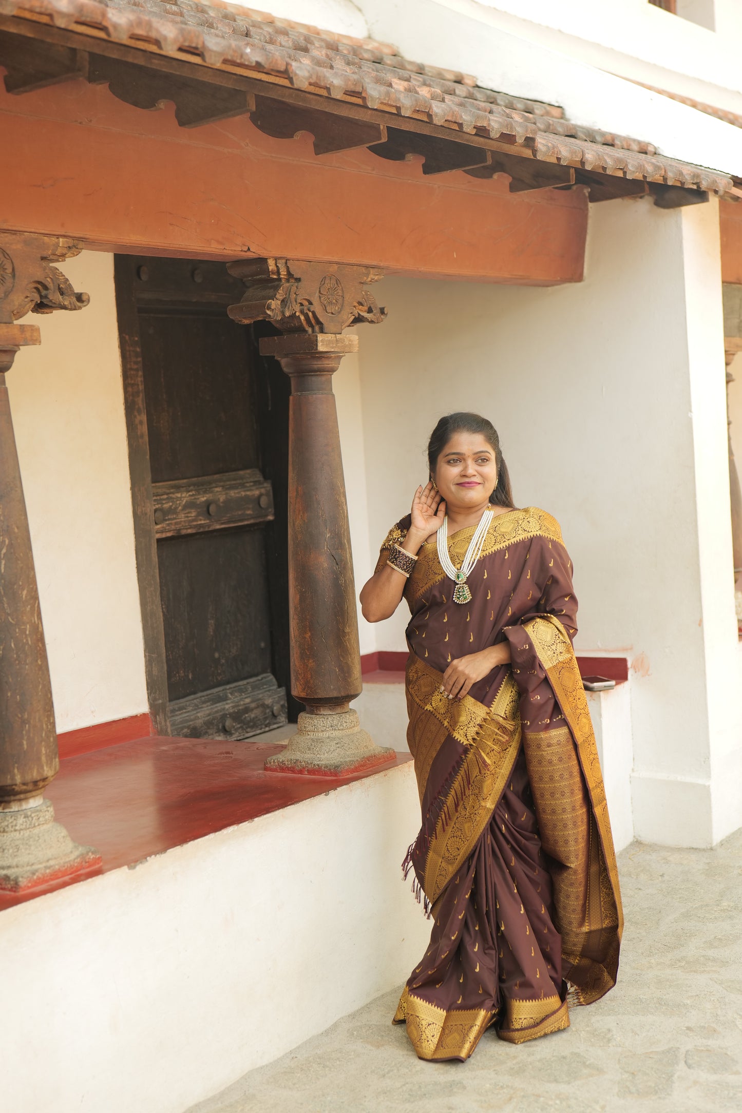 KANCHI SILK SAREE (bb)
