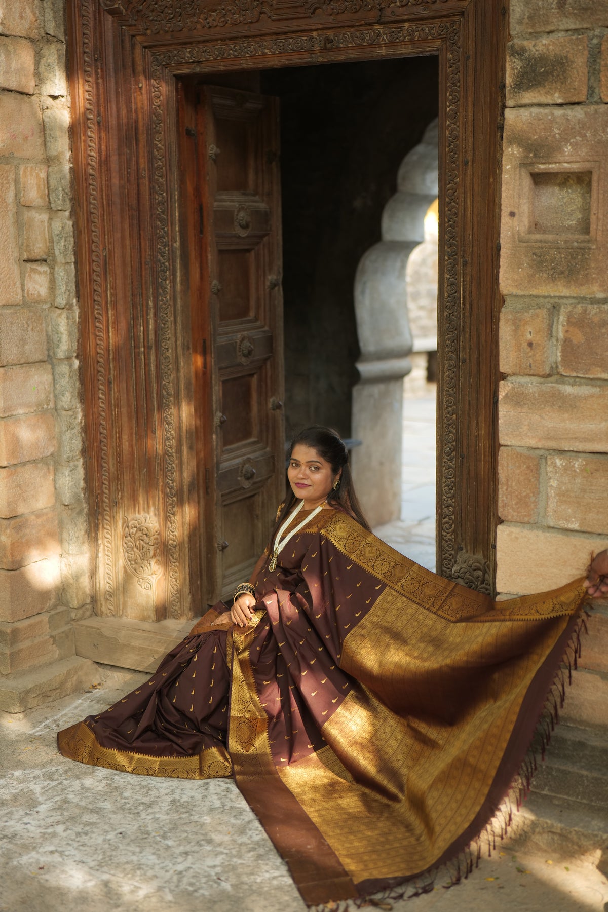 KANCHI SILK SAREE (bb)(2 WEEKS DISPATCH)