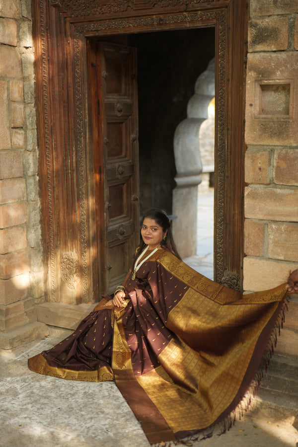 KANCHI SILK SAREE (bb)
