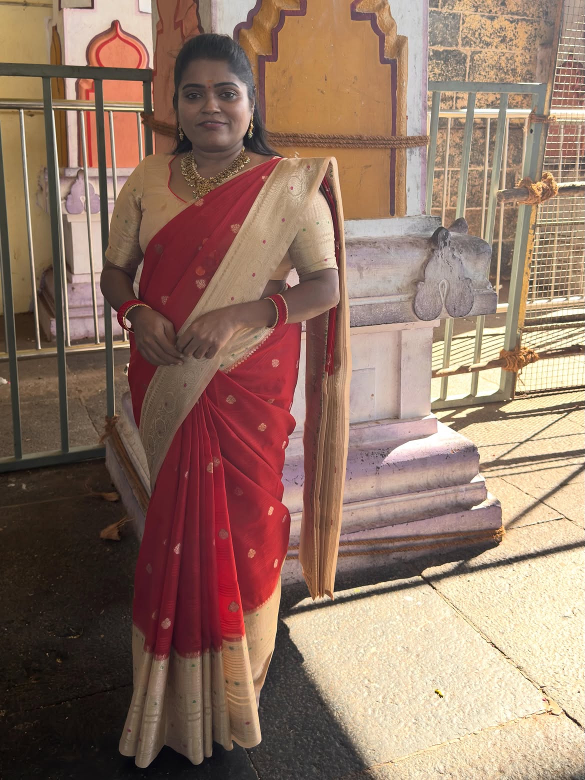 WARM SILK SAREE (r/s)