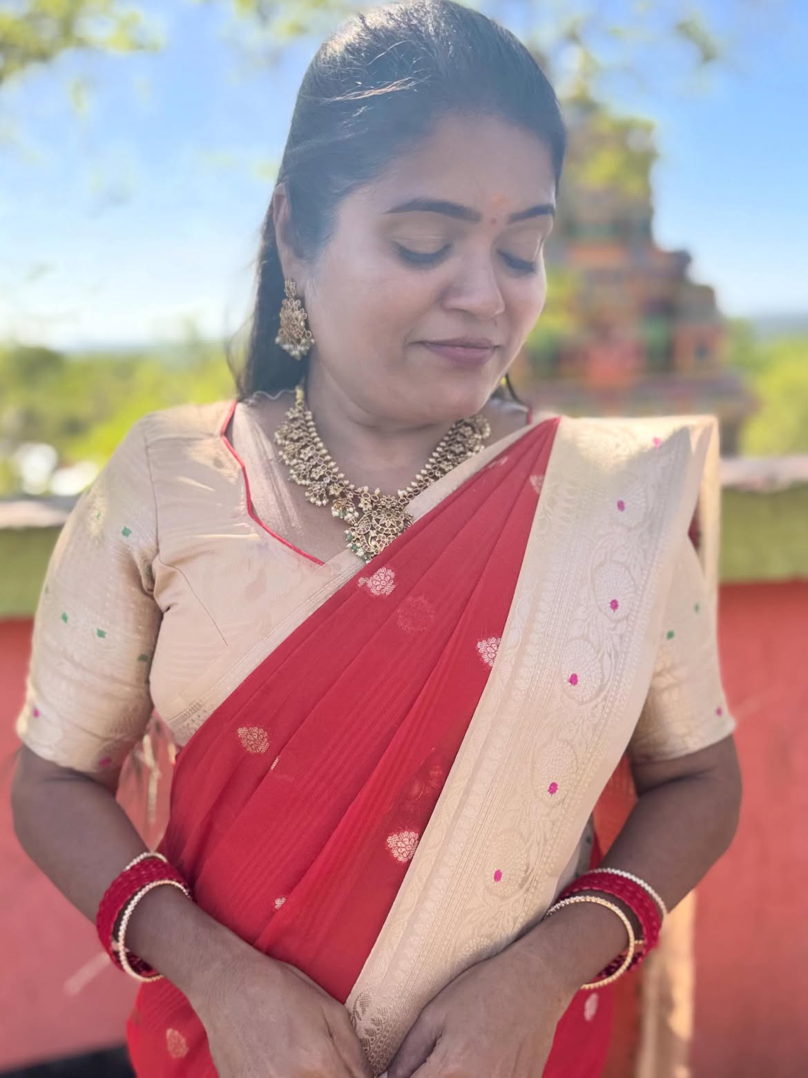 WARM SILK SAREE (r/s)