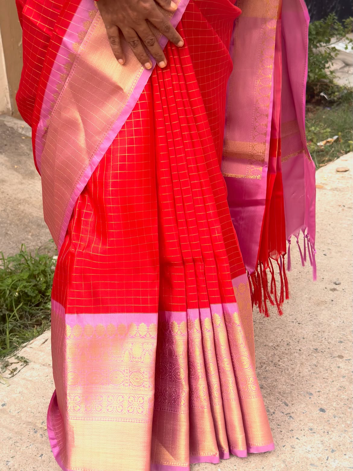 BANARASI SOFT SILK SAREE ( R/P)