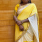 Mul Mul cotton saree