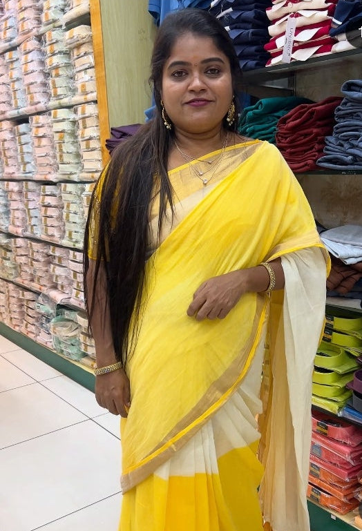Mul Mul cotton saree