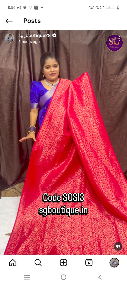 Soft Silk Saree