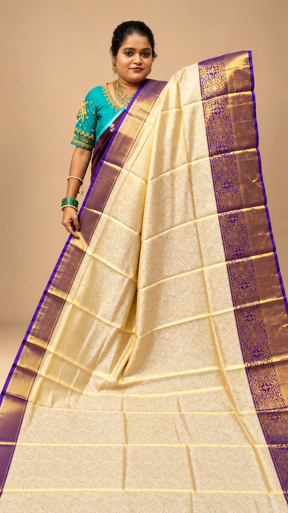 BRIDAL TISSUE SILK SAREE