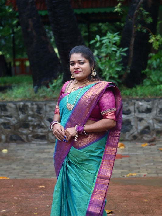 CHETTINADU KANCHI COTTON SAREE