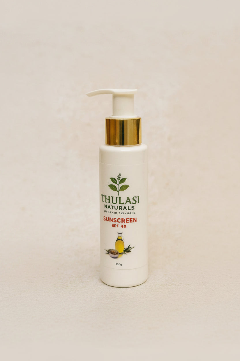 THULASI NATURALS SUNSCREEN SPF 40 – 100G