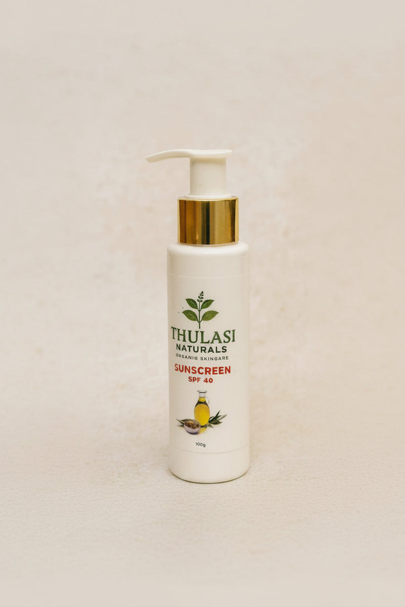 THULASI NATURALS SUNSCREEN SPF 40 – 100G