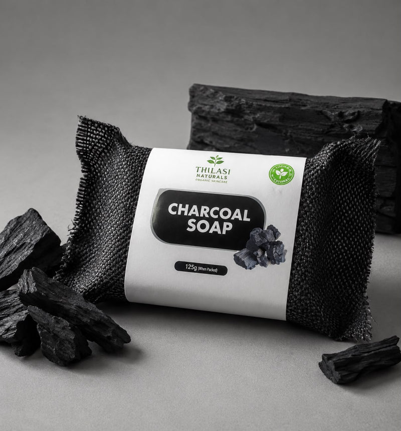 TULASI NATURALS CHARCOAL SOAP – 125G