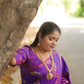 KANCHI SOFT SILK SAREE ( dark ) vo