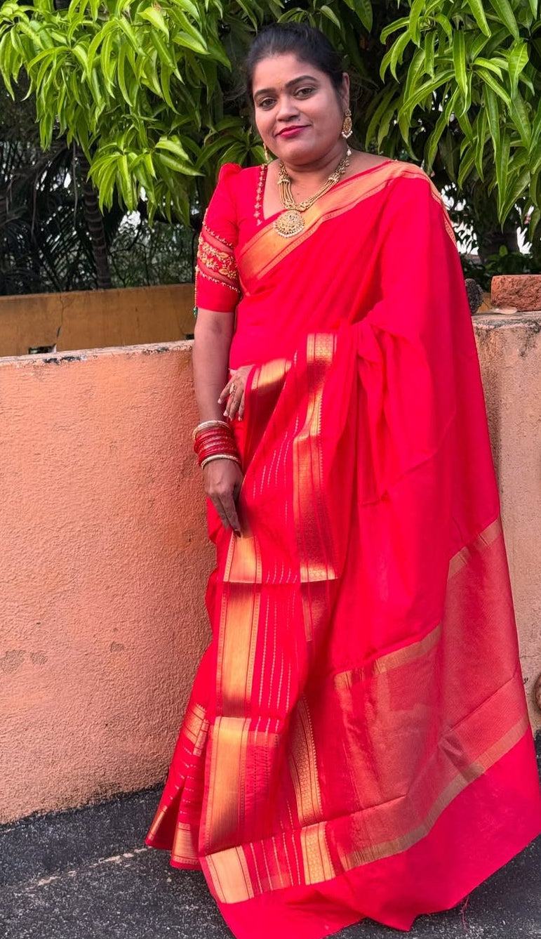 Mysore silk saree