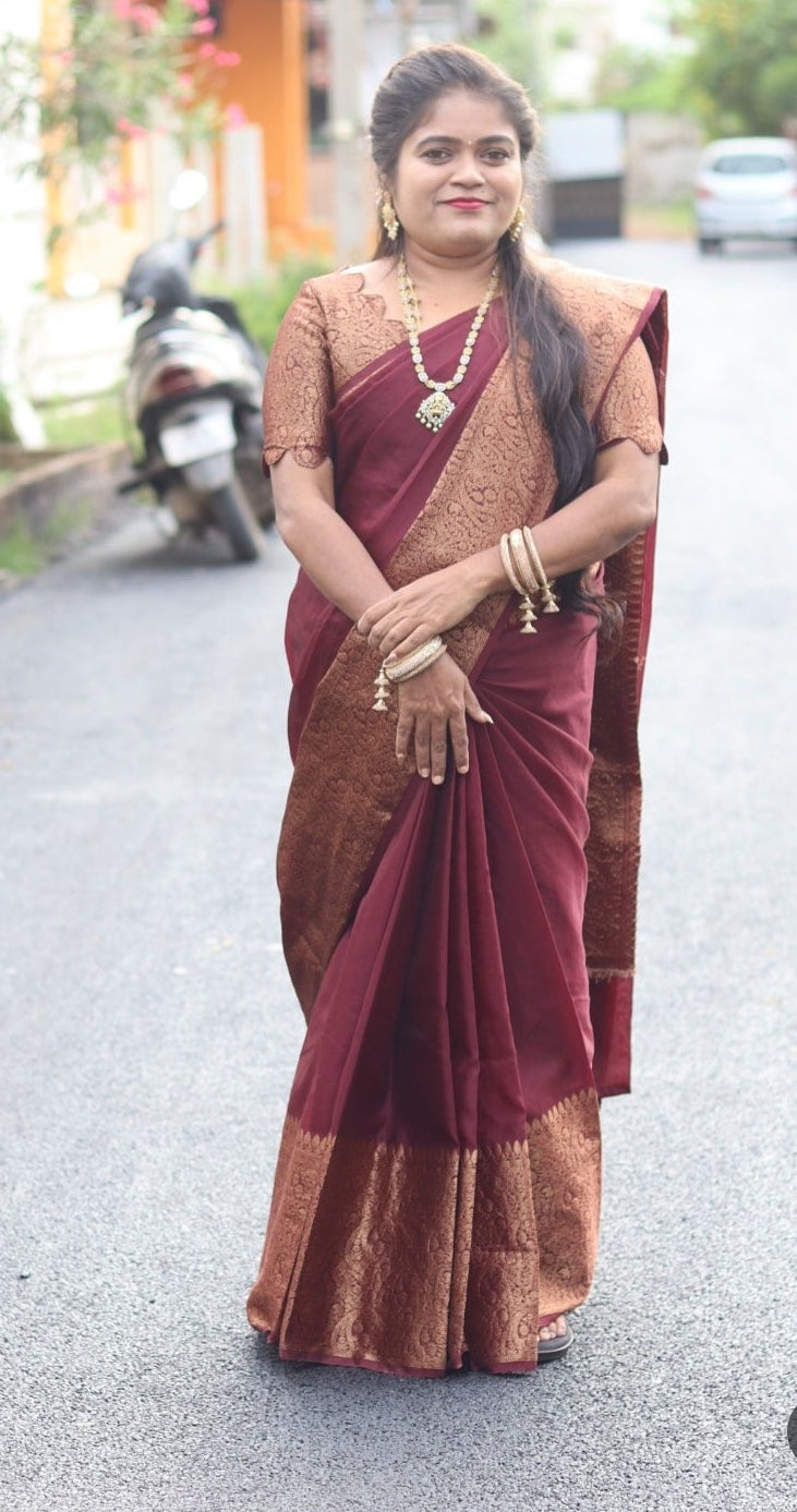 WARM SILK SAREE